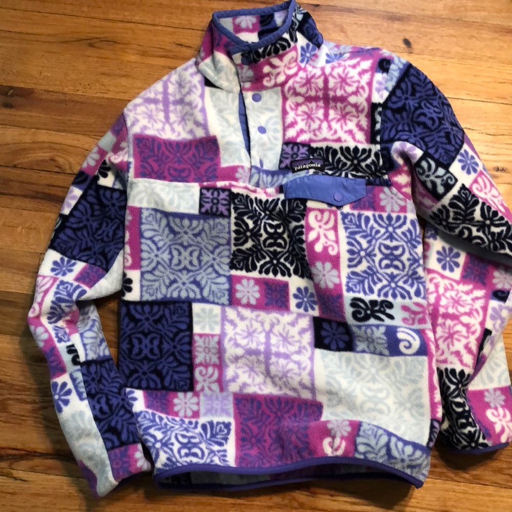 Patagonia women’s synchilla pullover size S